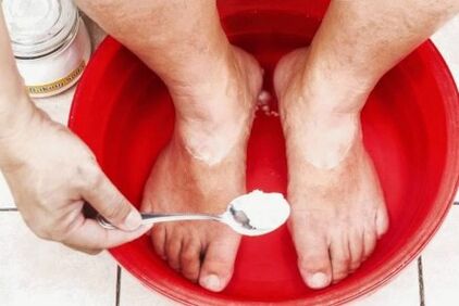 Traitement des champignons sur le pouce